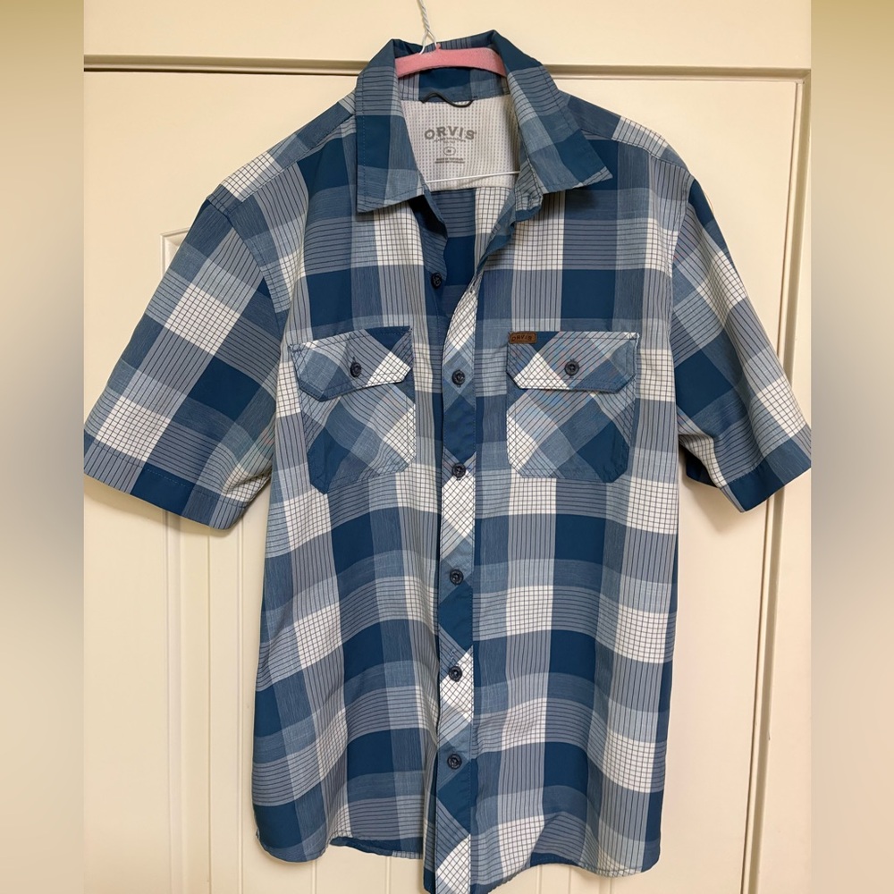 Orvis Short Sleeve Tech Shirt in UPF 30, Size Medium